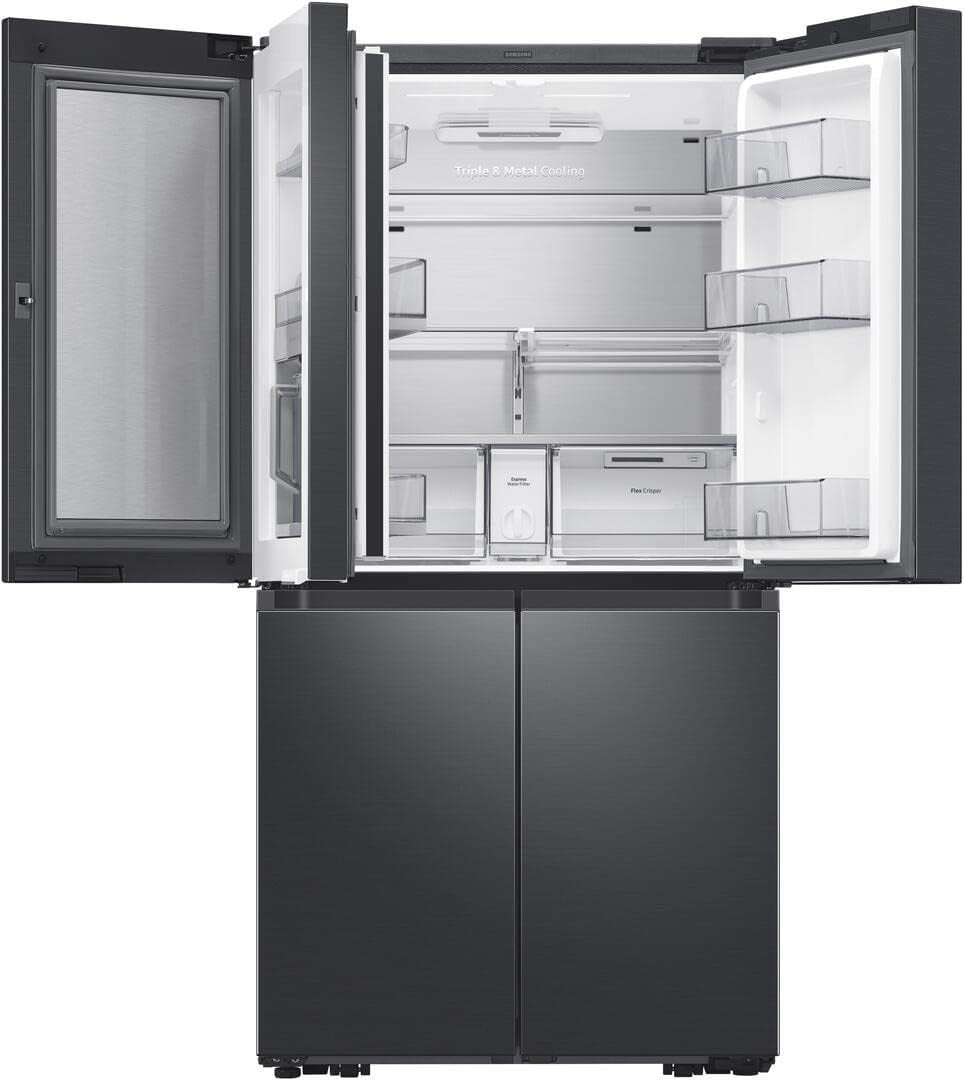 28.6 Cu. Ft. Black Stainless Steel Smart 4-Door Flex Refrigerator A43123