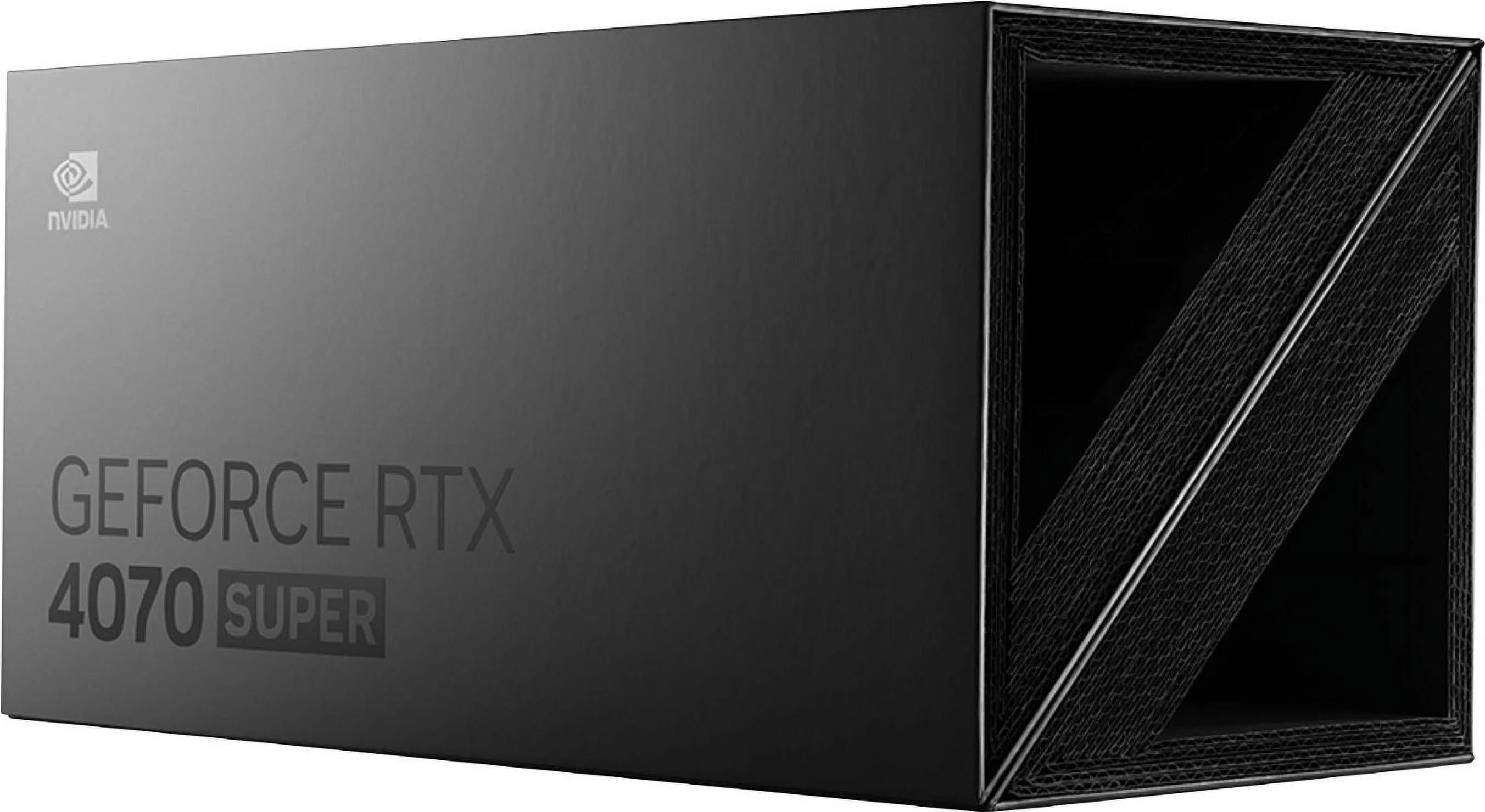GeForce RTX 4070 SUPER 12GB GDDR6X Graphics Card Titanium/Black P556044