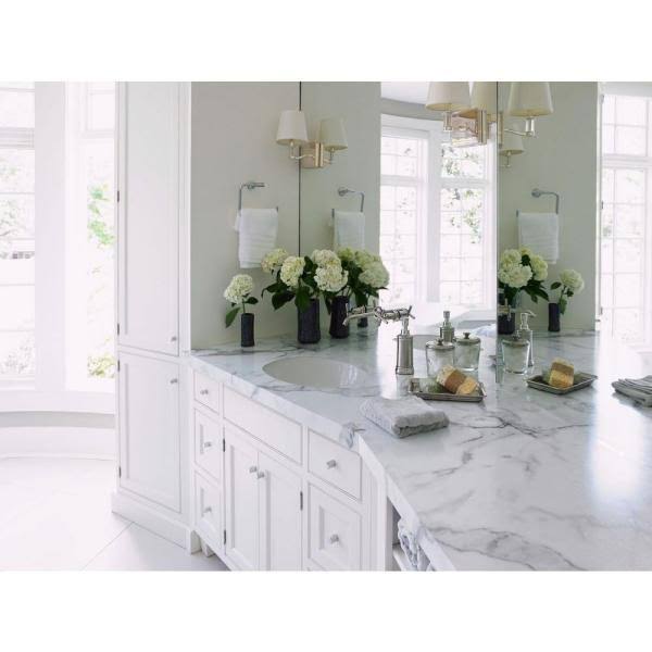 4 ft. x 8 ft. Laminate Sheet in Calacatta Marble E745
