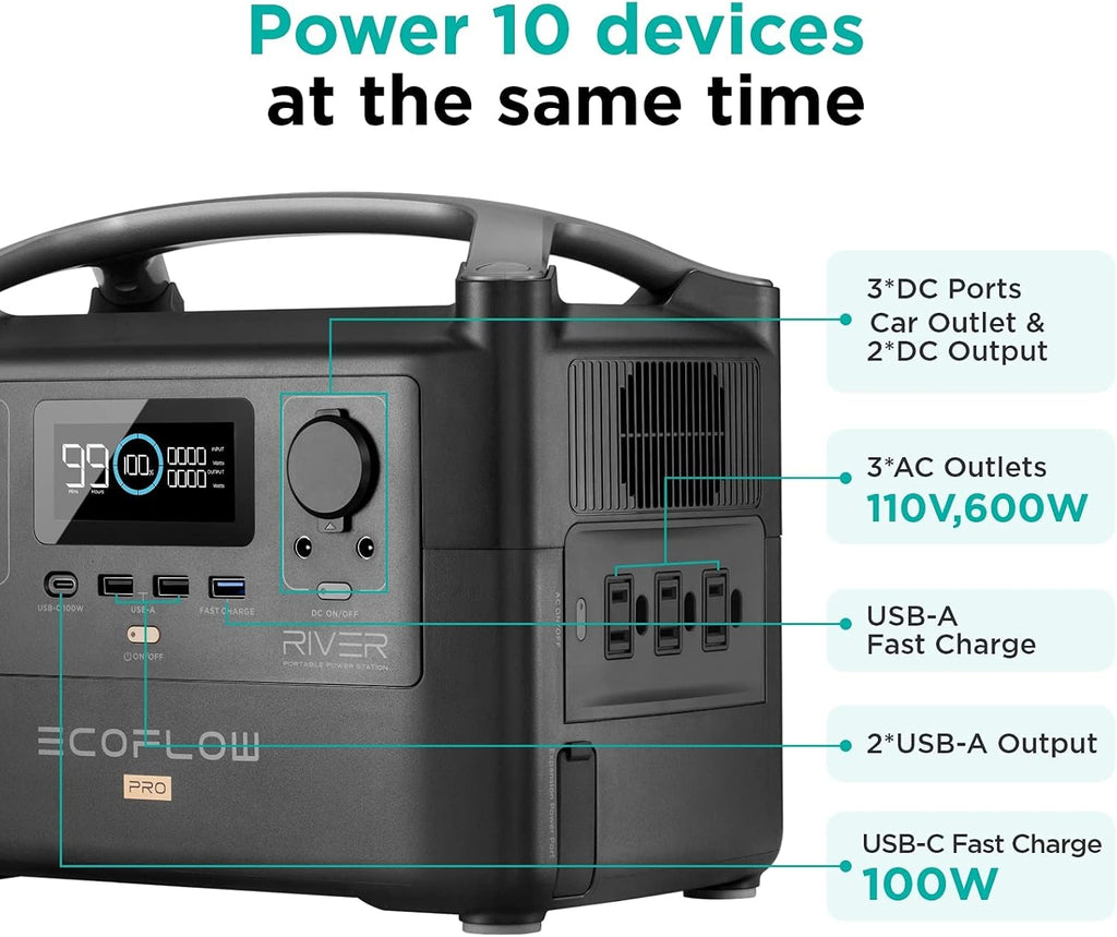 Portable Power Station 720Wh J88801