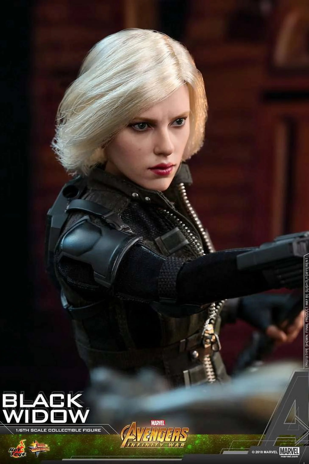 16 Scale Black Widow Figure K8179