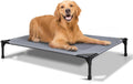 Grey 42 Inch Elevated Dog Bed with Mesh N918