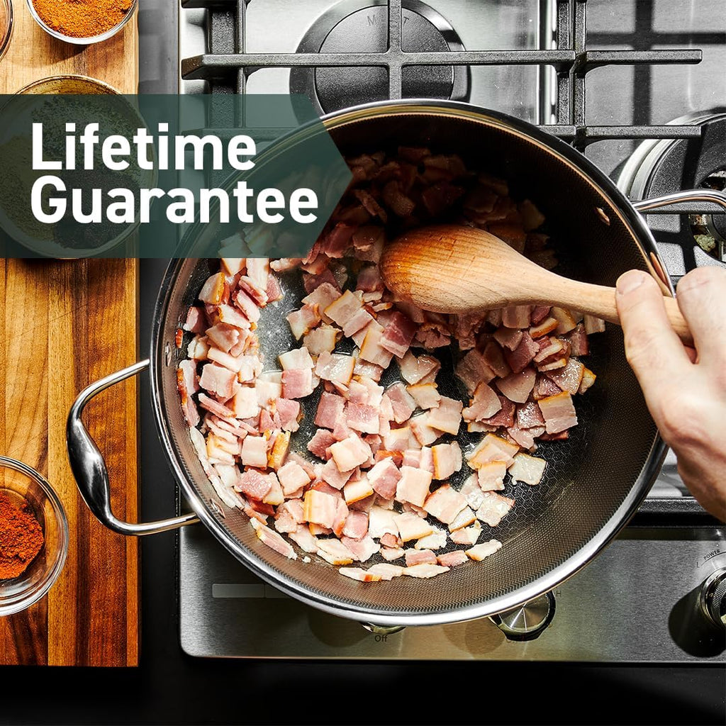 16 Piece Hybrid Stainless Steel Non-Stick Cookware Set C127300