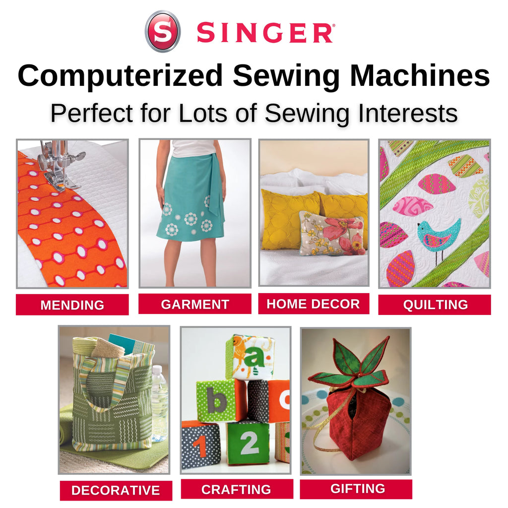 Sewing Machine with Extension Table and Hard Cover R3913