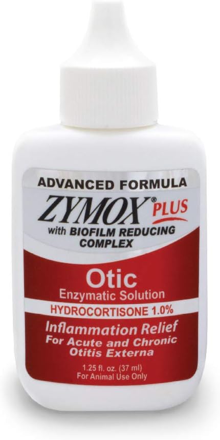 1.25 oz Enzymatic Ear Solution with 1% Hydrocortisone F784