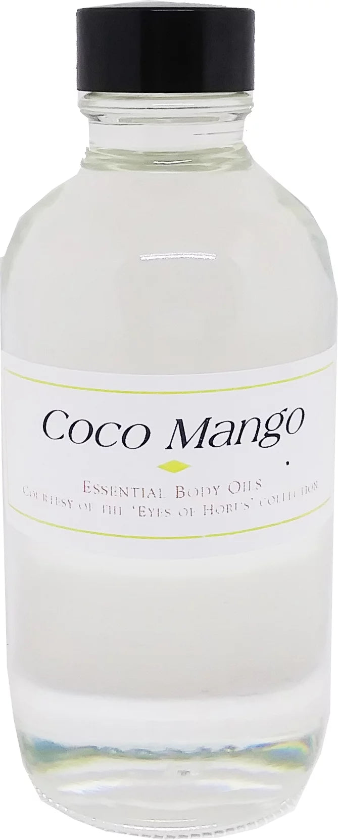Coco Mango Scented Body Oil Fragrance 4 oz. E636852