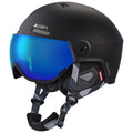 Mat Black Blue Ski Helmet U574360