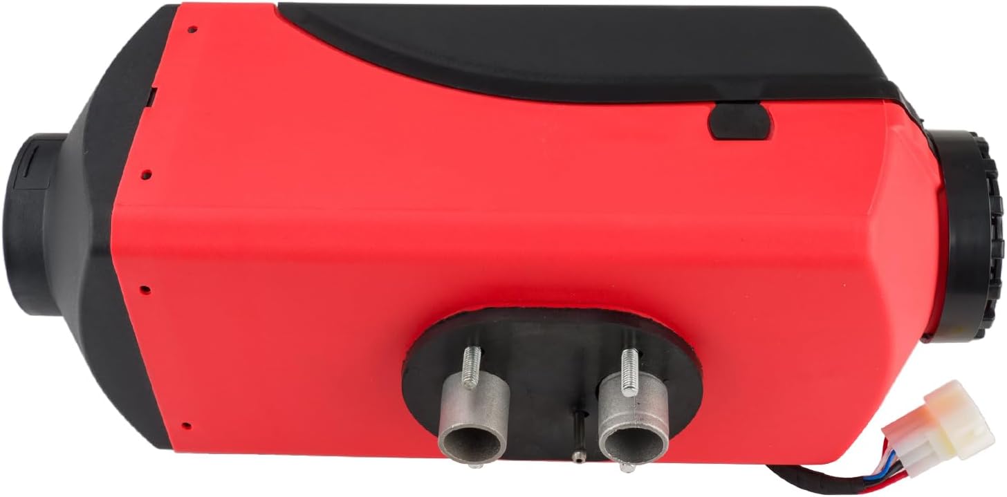12V 5KW Black Red Diesel Air Heater H3766