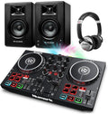 DJ Controller, DJ Headphones, DJ Monitor Speakers with Party Lights Y2050