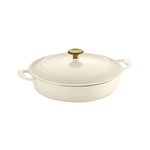 Enameled Cast Iron Covered Braiser 4-Quart M4545
