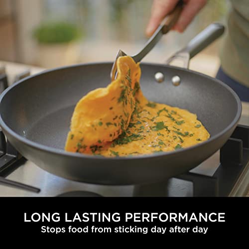 Hard Anodised Aluminium Non-Stick 24cm Frying Pan T246