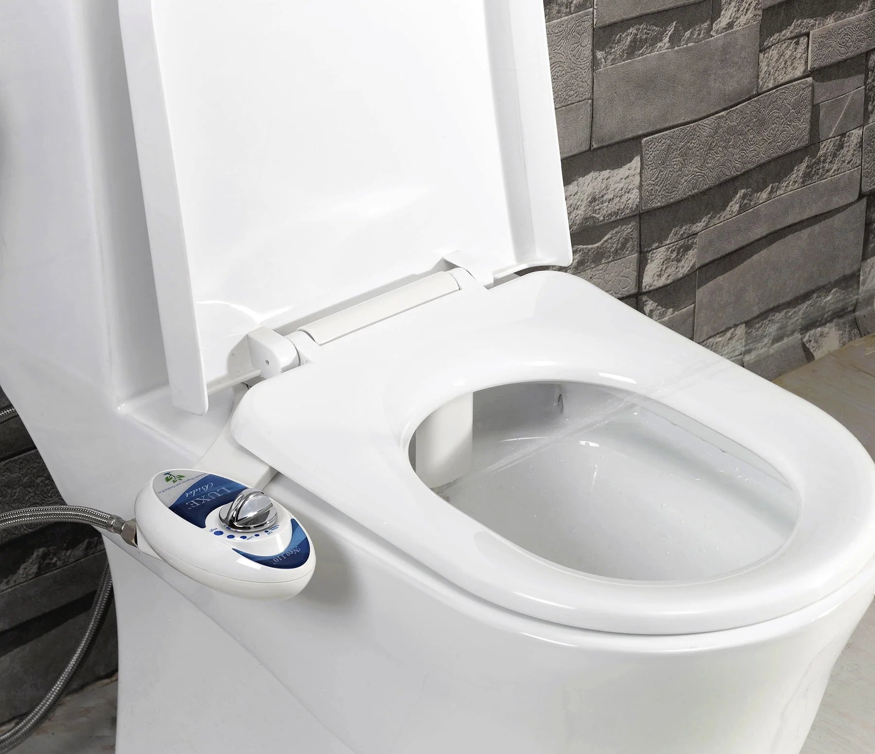 Non-Electric Bidet Attachment, Adjustable Water Pressure, Rear Wash R5813