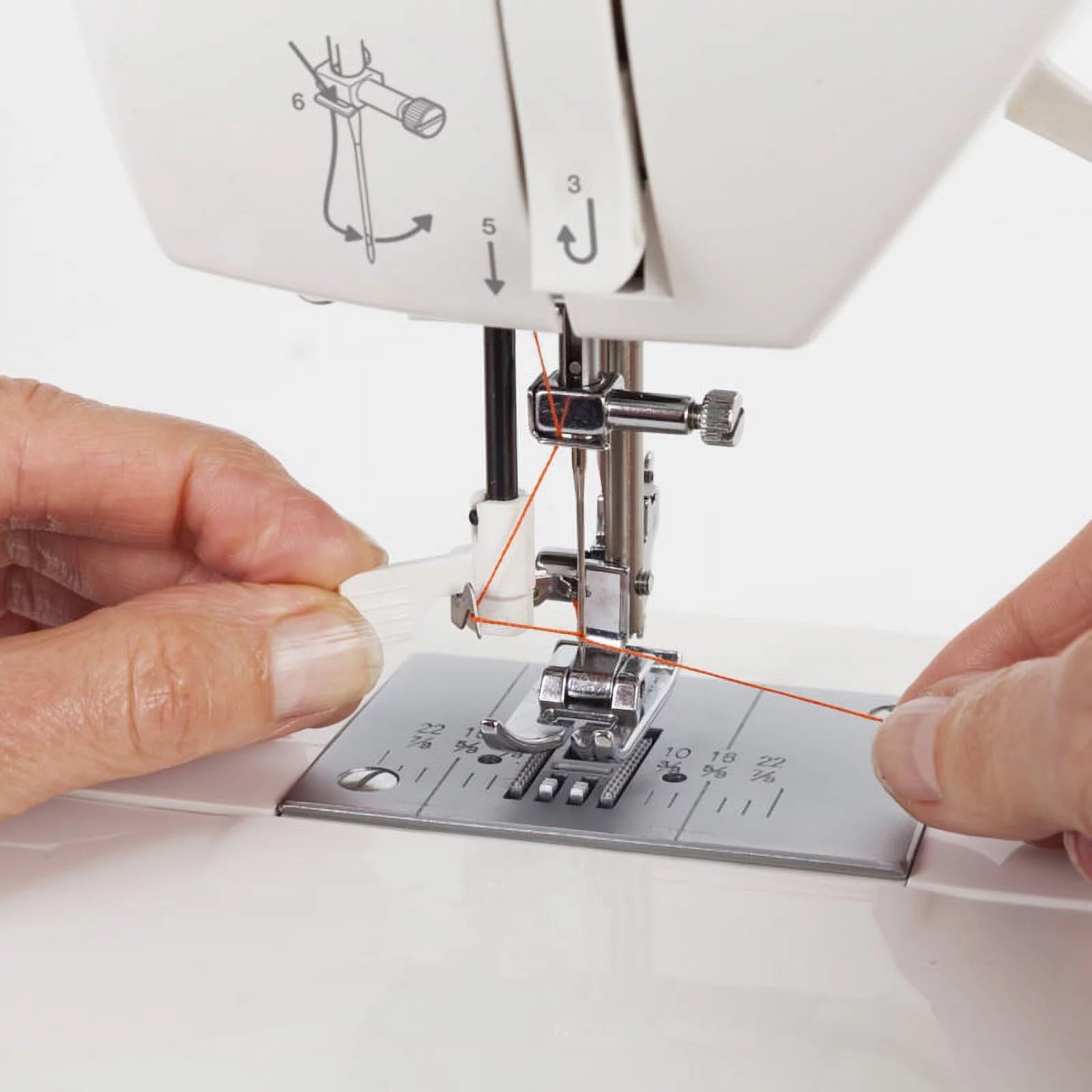 Sewing Machine with Extension Table and Hard Cover R3913