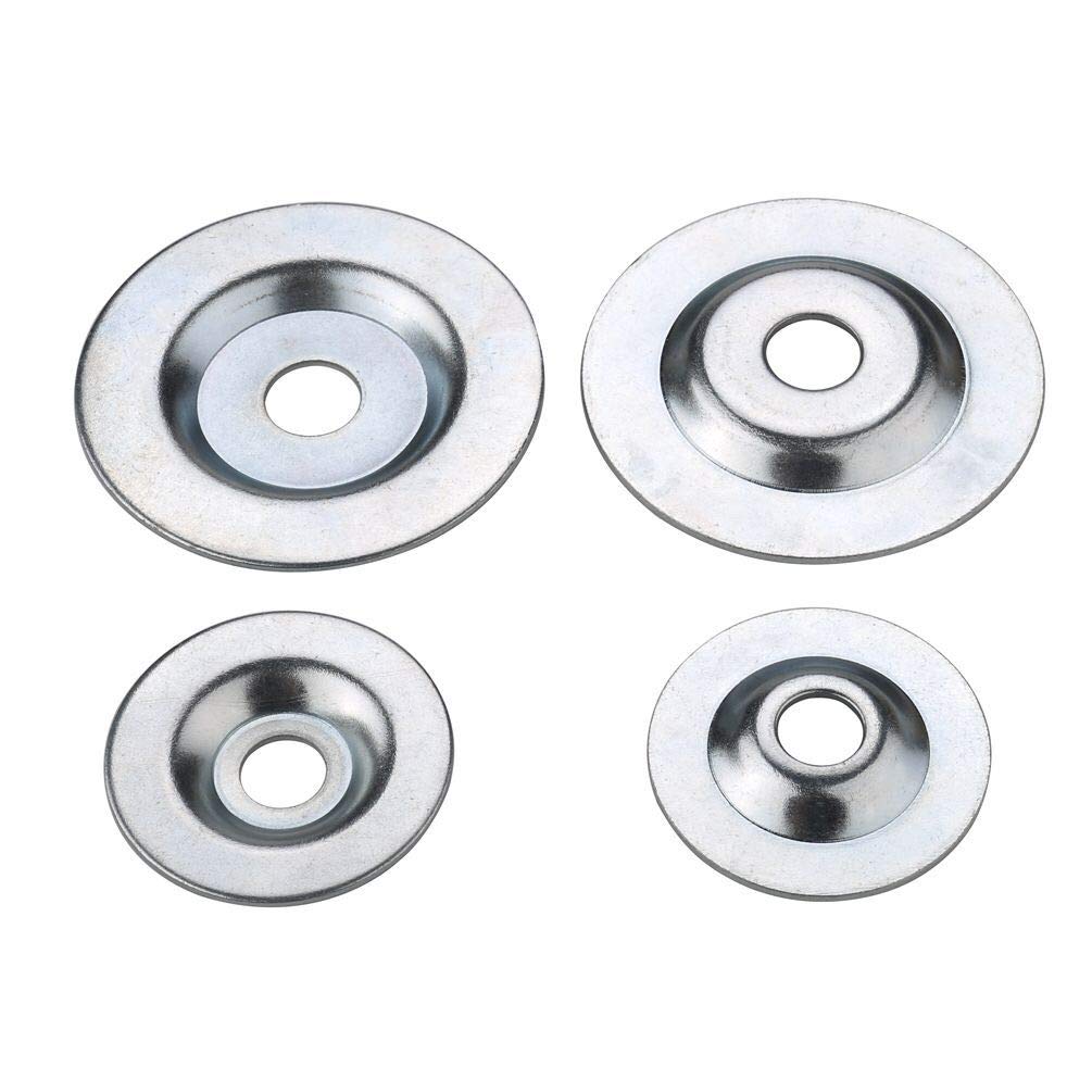 Bench Grinder Arbor Washer/Flange 2 Sets OD2-1/10'' x ID 1/2'' & OD3-1/10'' x ID 5/8'' T894