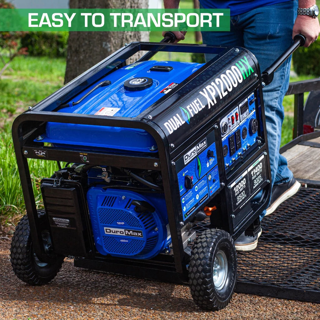 Dual Fuel Gas Propane Portable Generator 12,000 Watt F534