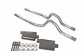 3" Dual Exhaust Kit with 2 Chamber Mufflers U1033