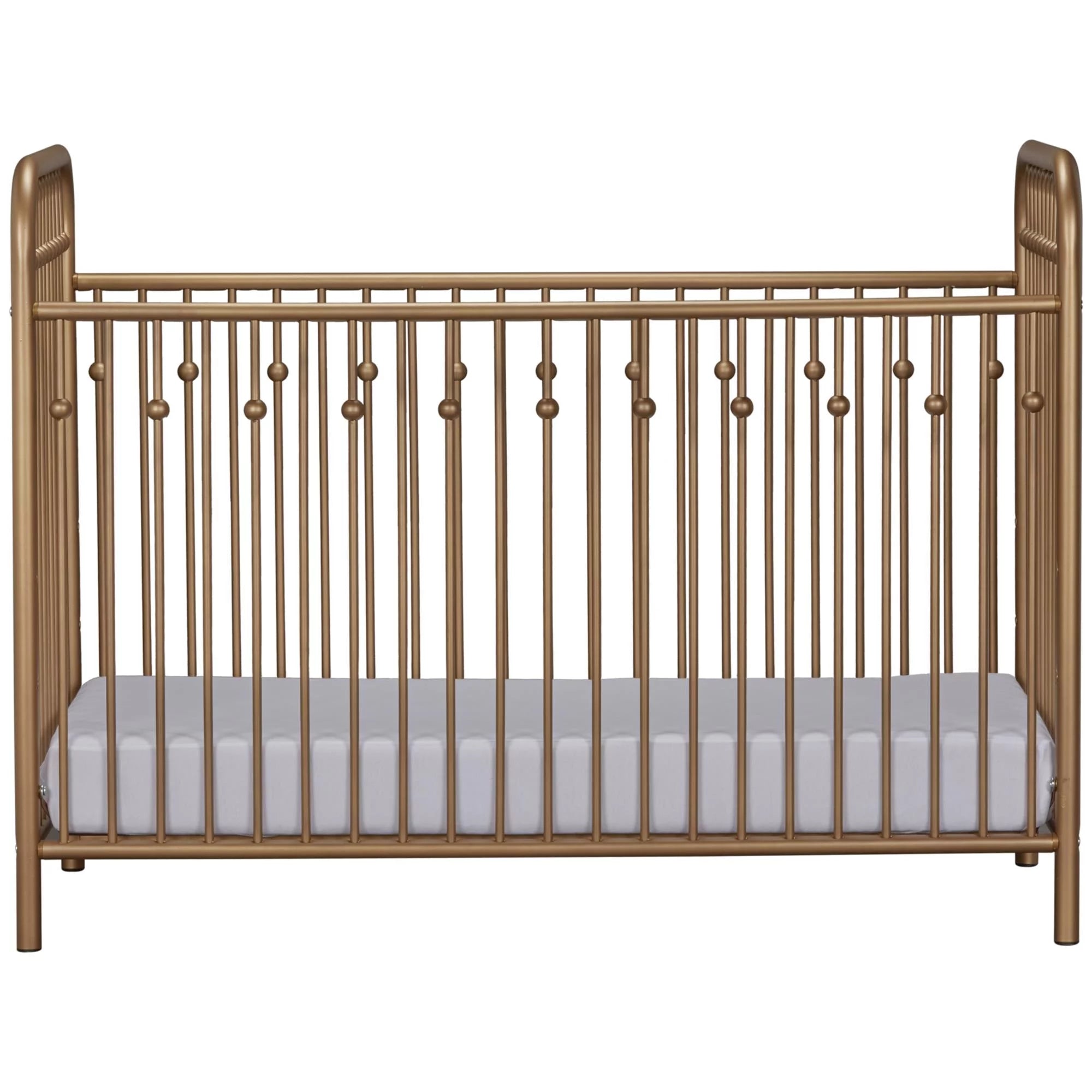 Gold Metal Baby Crib R4702