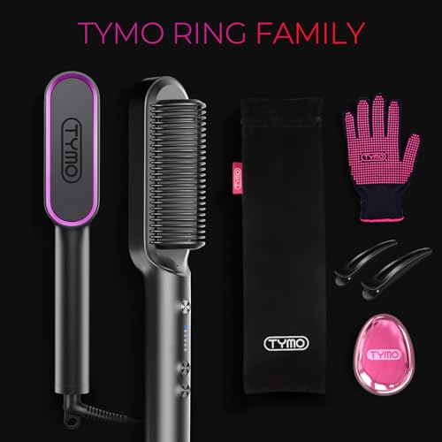 Hair Straightener Brush with 5 Temps Z95998