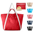 Waterproof Sandproof Beach Bag with Zipper E577