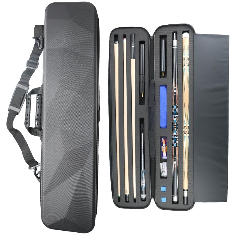 ABS Material Hard Pool Cue Case 2x3 B44569