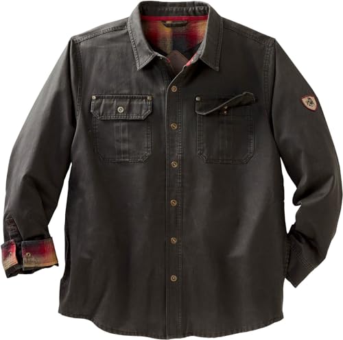 Men's Conceal and Carry Shirt Jacket J513677
