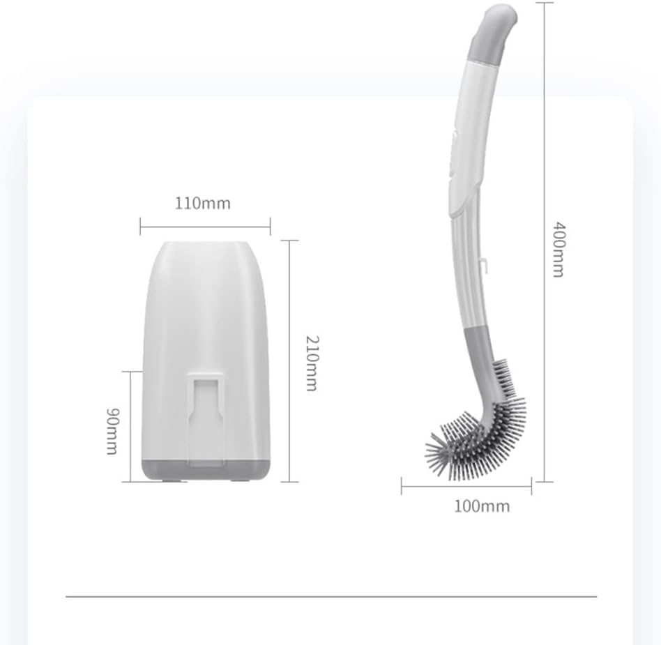 Silicone Toilet Brush with Holder G478023