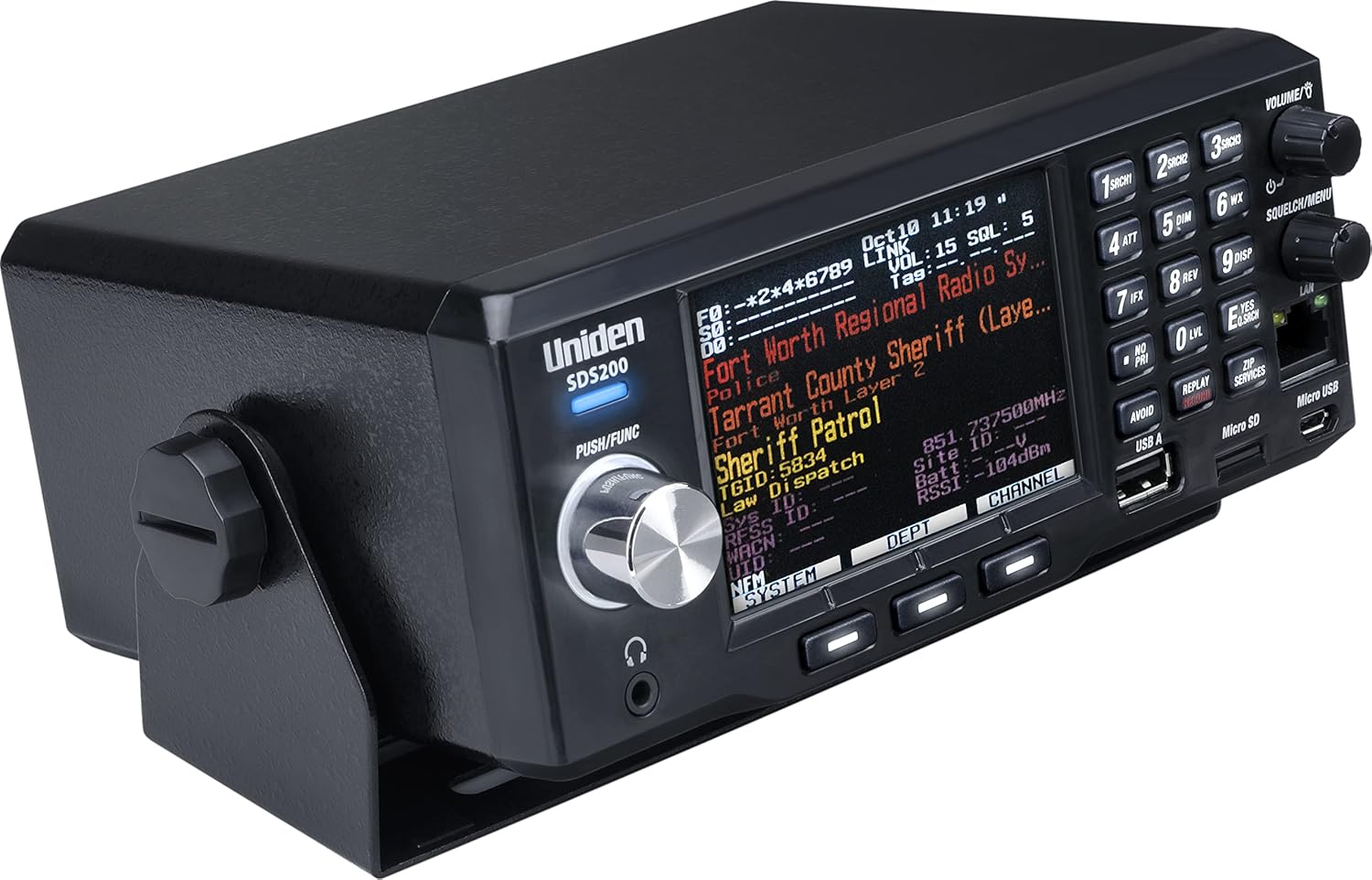 Base/Mobile Digital Trunking Scanner I9332