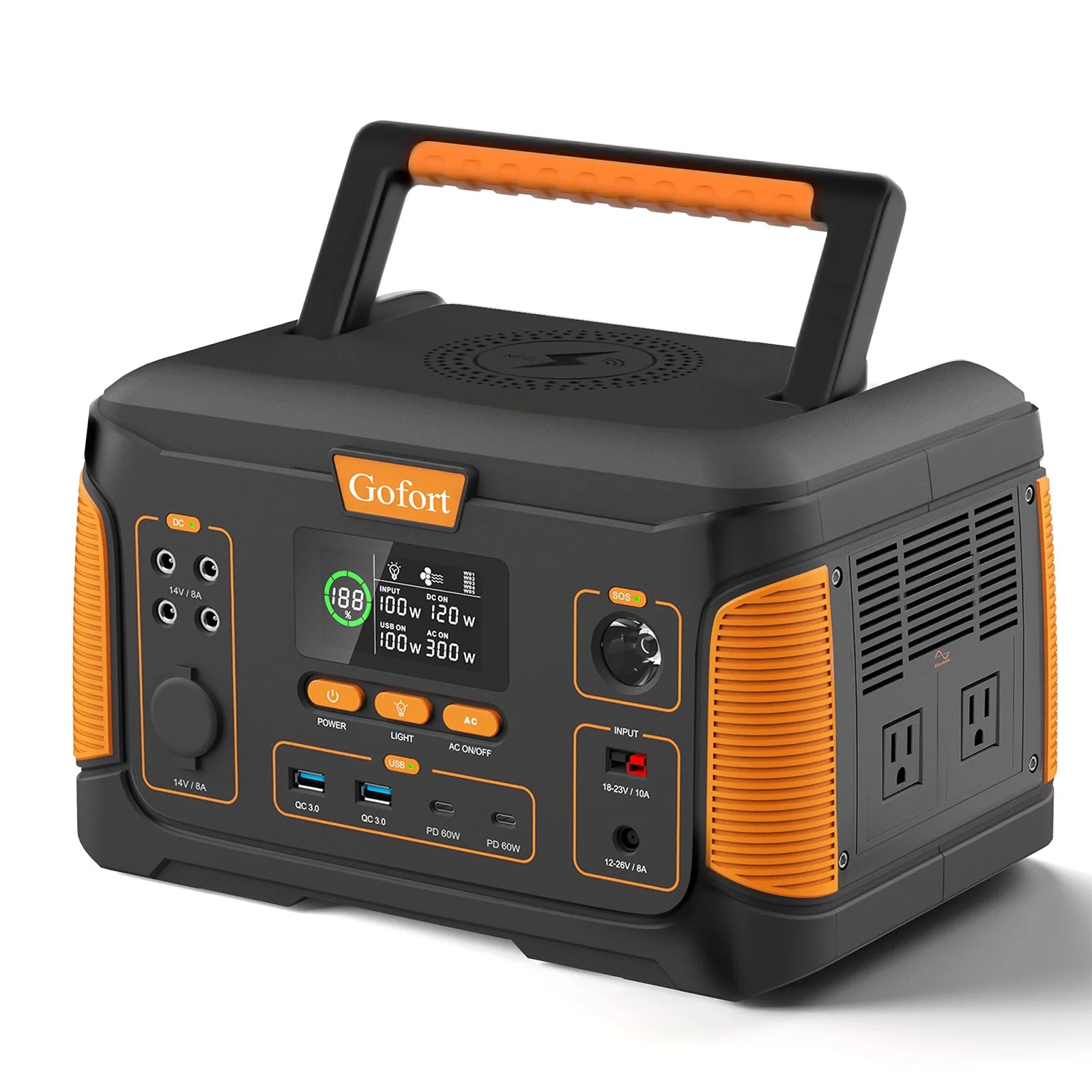 Portable Power Station 932Wh 1000W Battery Backup Solar Generator M97069
