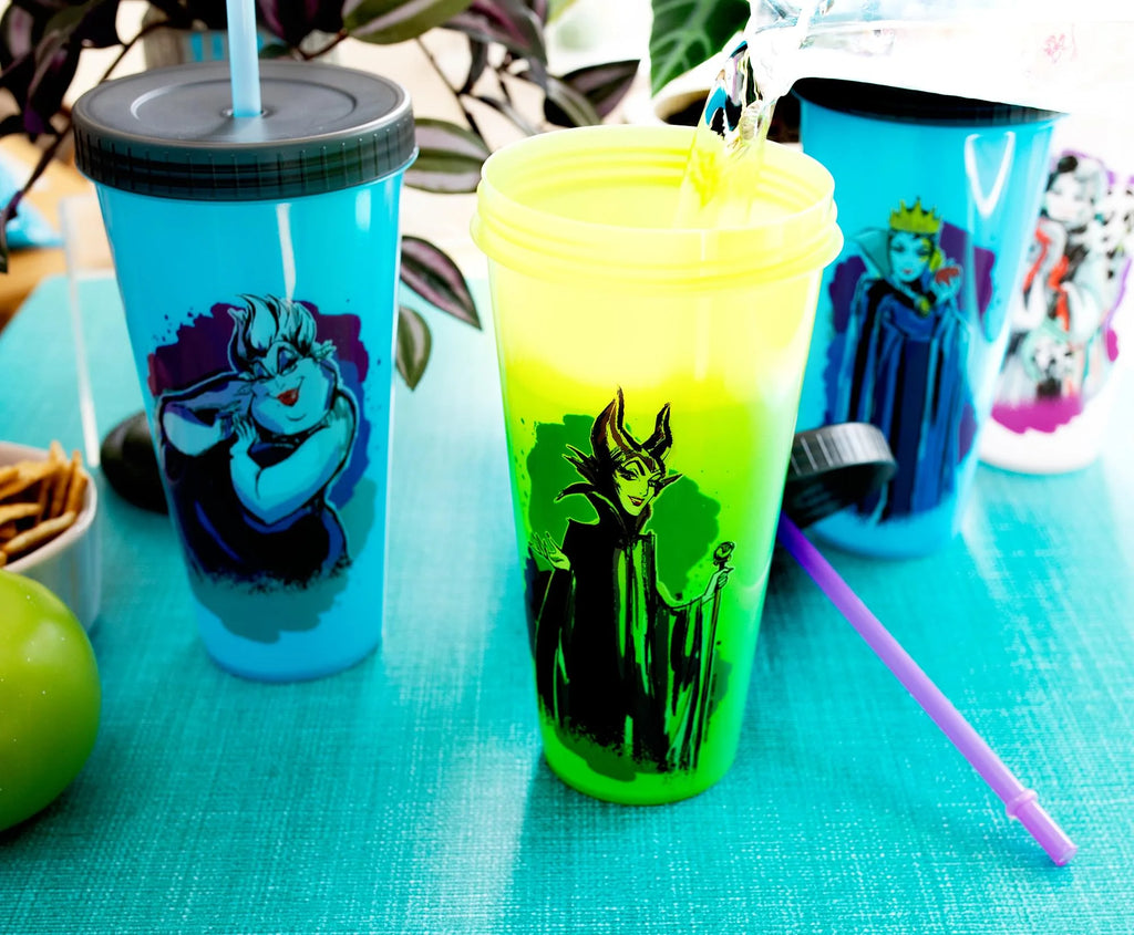 Set of 4 Color-Changing Plastic Tumblers L920