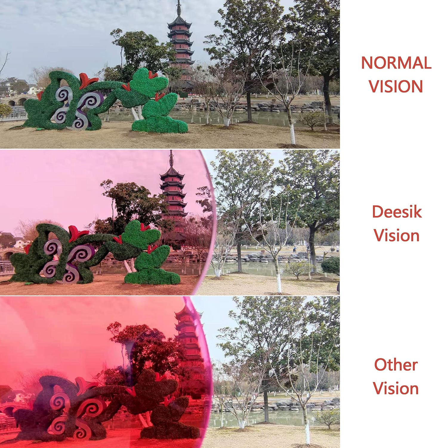 2 Pack Color Blind Glasses W149278