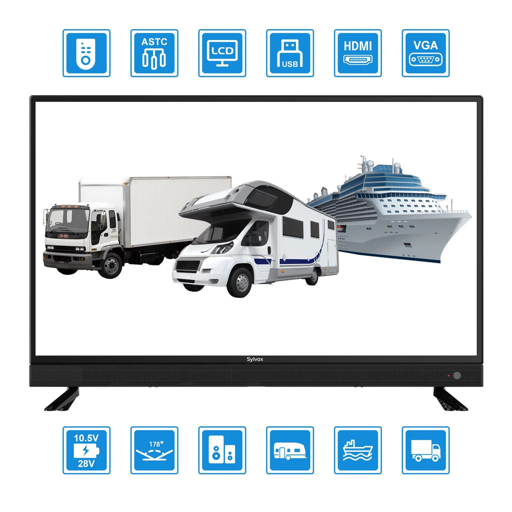 32inch 12 Volt DC 1080P FHD RV TV J766612
