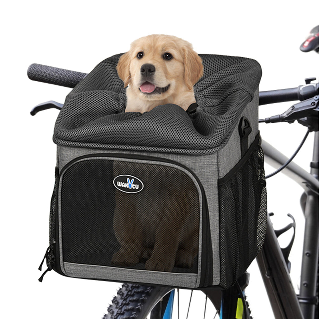 Foldable Removable Pet Bicycle Carrier Backpack W577