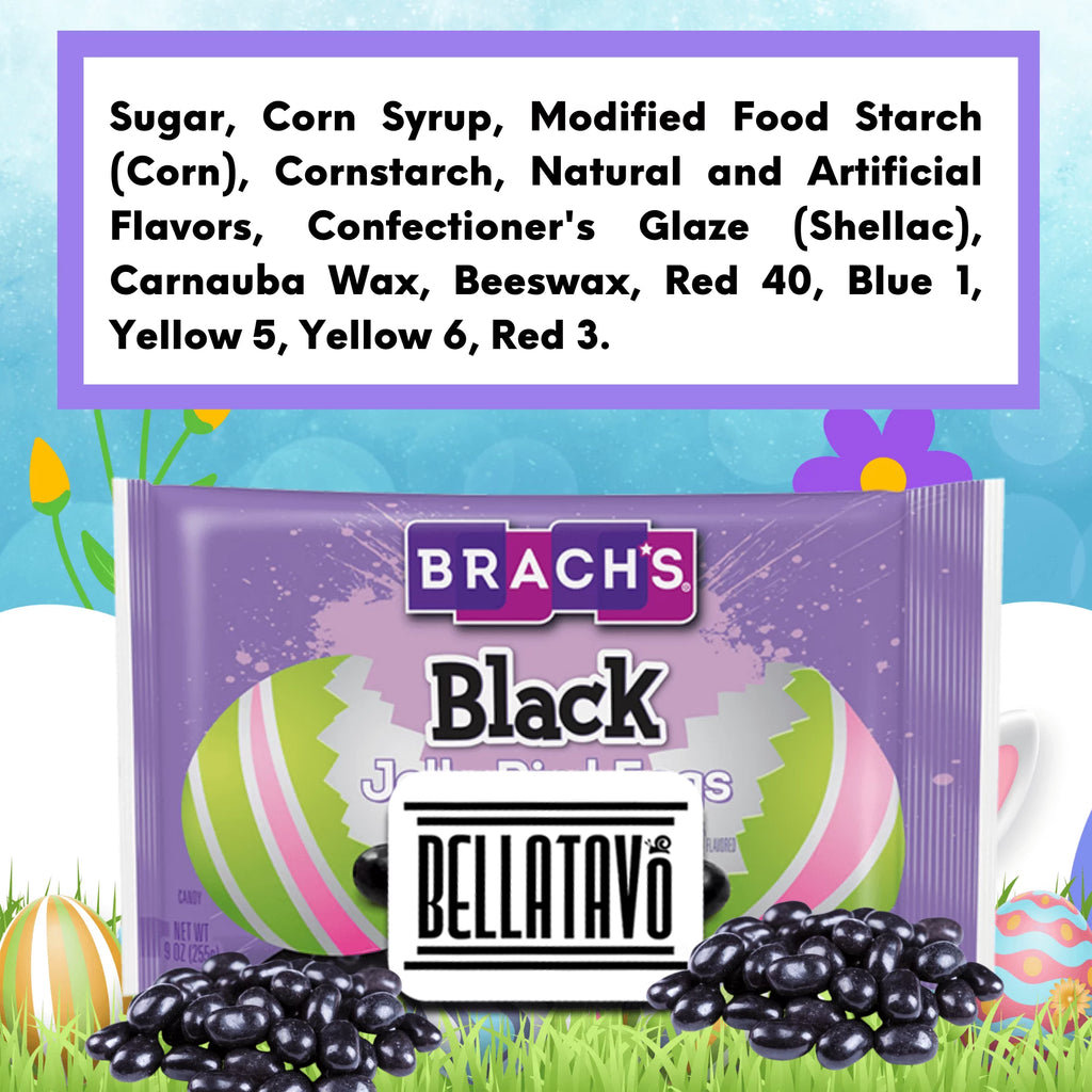 Black Jelly Beans Bundle, Two 9 Oz Bags L49784