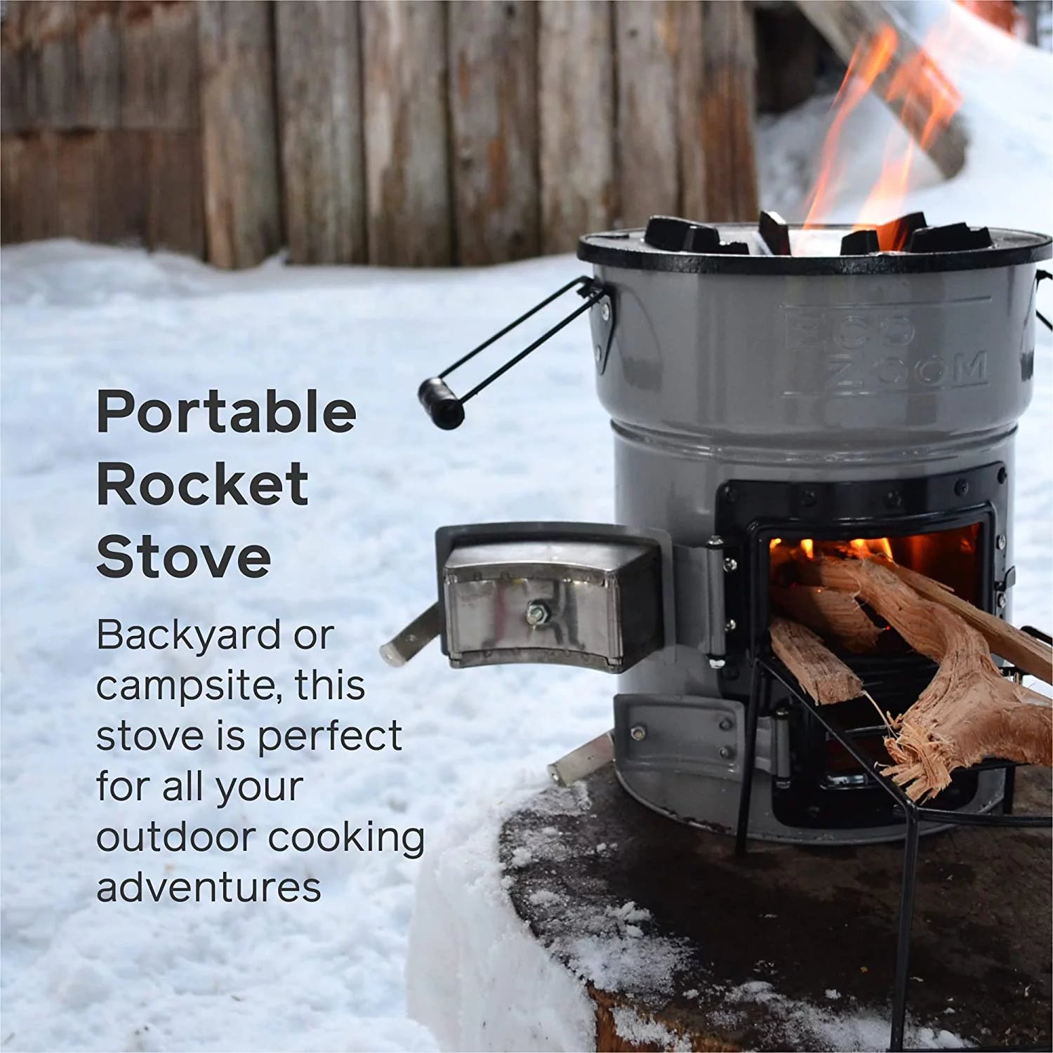 Portable Dual-Fuel Camp Stove Z8908