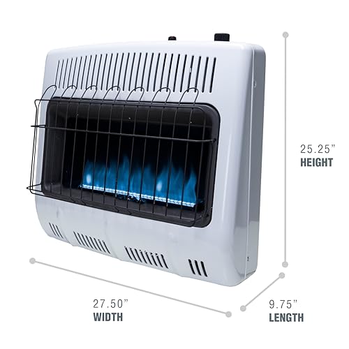 30,000 BTU Blue Flame Propane Heater R811