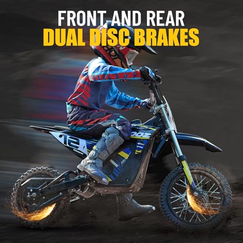 Orange 36V 1000W Electric Dirt Bike with 16" Tire Q818