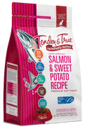 Salmon & Sweet Potato Recipe Dry Cat Food, 7 lb bag I16892
