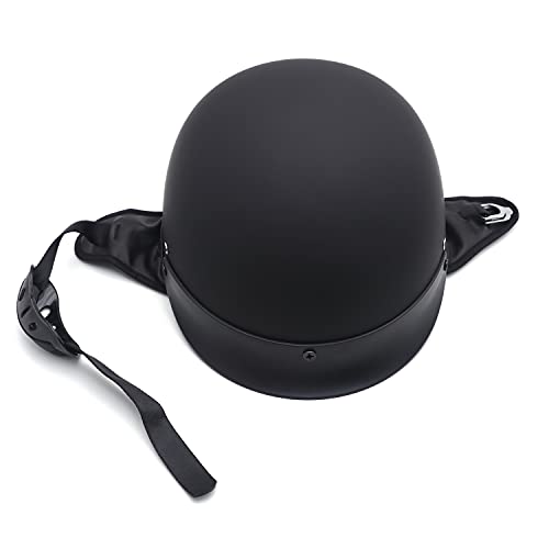 Matte Black Half Face Helmet J90097