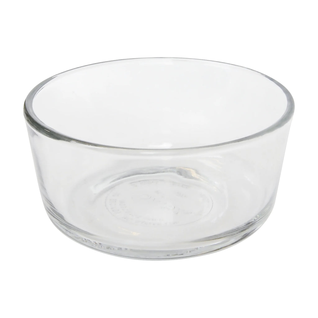 2-Cup Glass Storage Bowls with Red Lid Covers (6-Pack) T76380