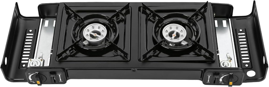 2-Burner Portable Gas Camping Stove R649