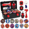 12 Pieces Bey Battling Top Blade Burst Gyro Toys Set with 4D Launcher Grip F19727
