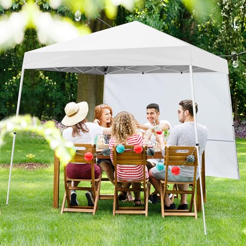 White 1 Pack Canopy Sidewall for 10×10 Slant Leg Pop Up Canopy Frame N24062