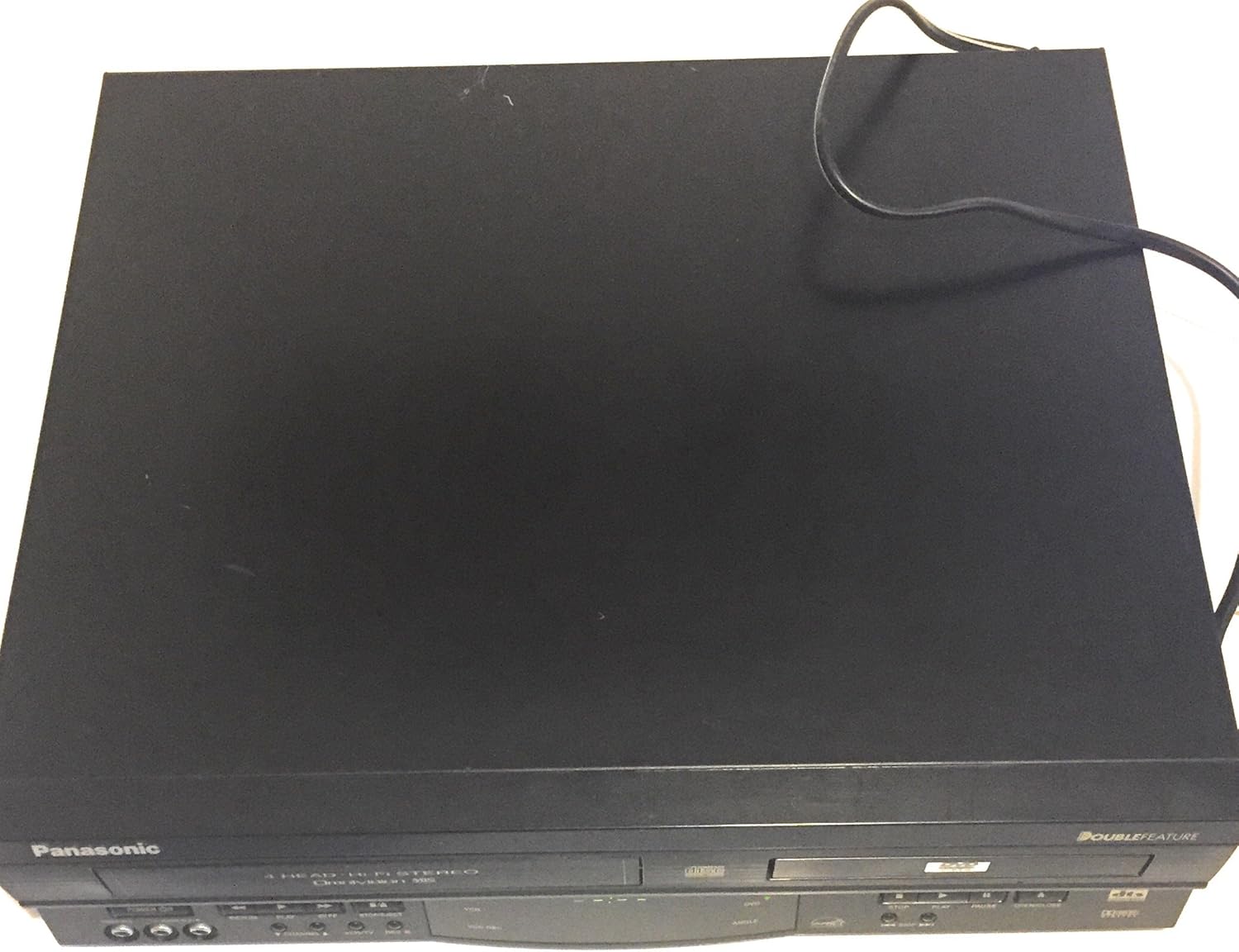 Black DVD-VCR Combo G9448