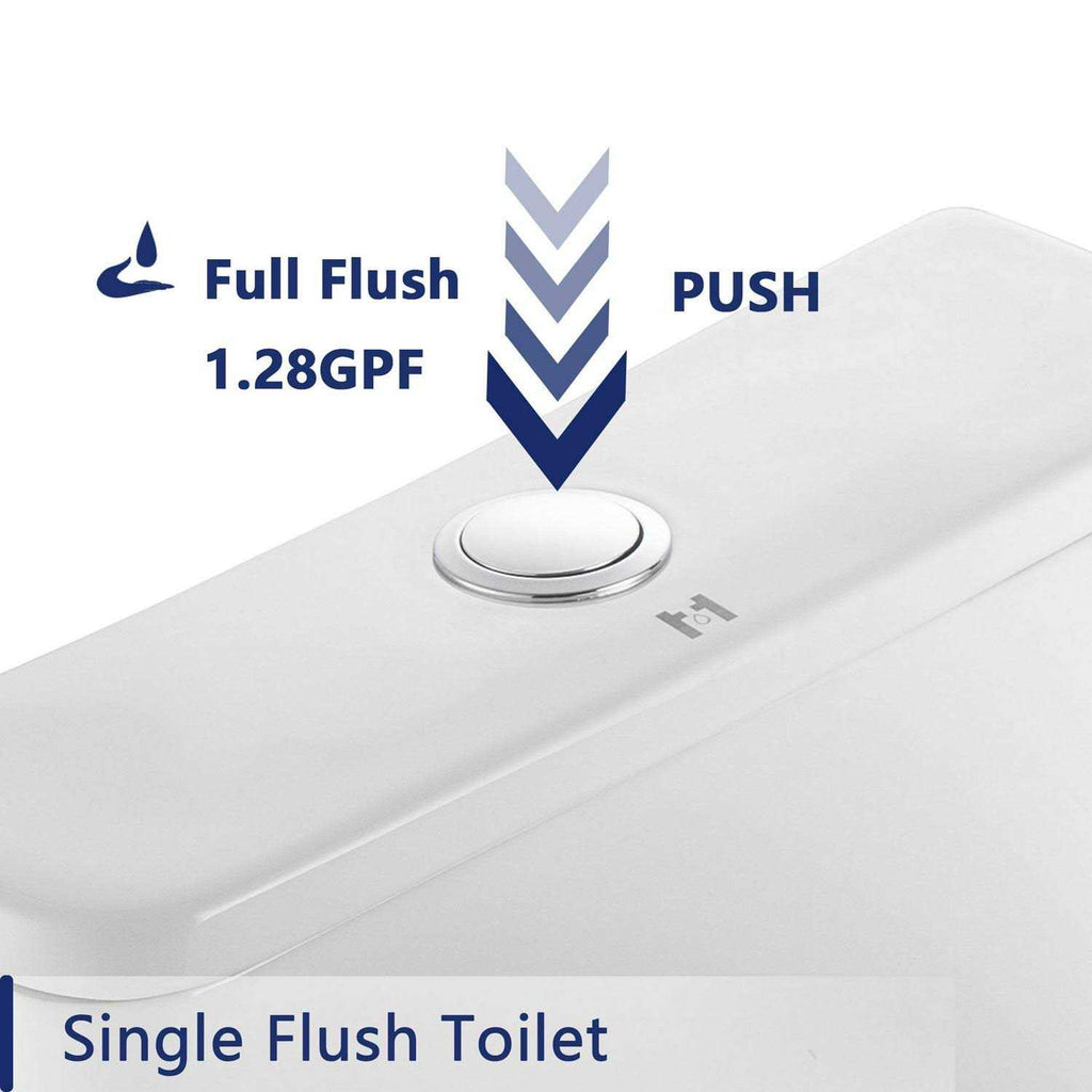 1.28 GPF Elongated One-Piece Toilet A462361
