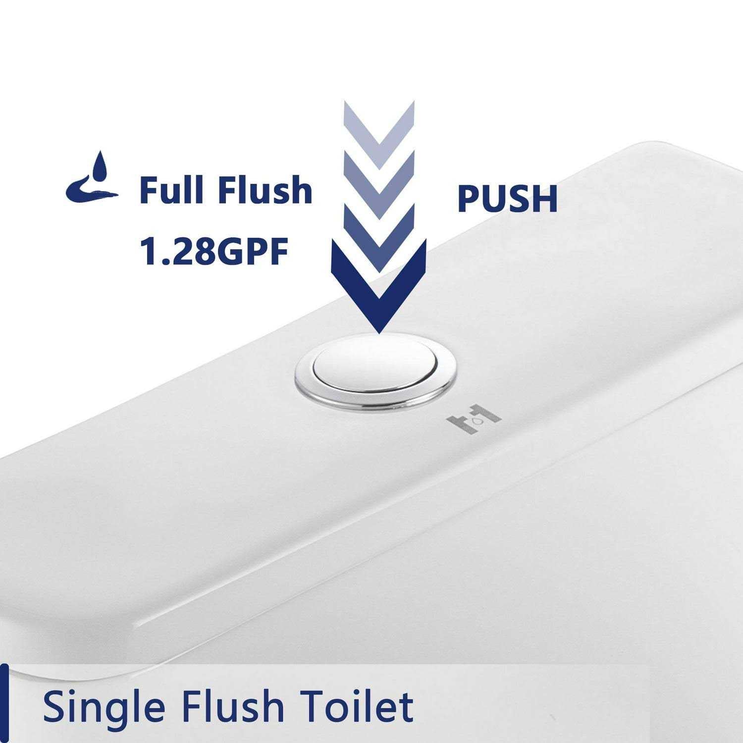1.28 GPF Elongated One-Piece Toilet A462361