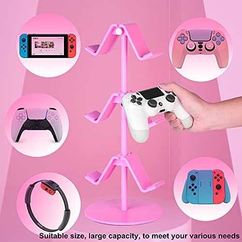 3 Tier Controller Stand with Headphone Holder, Smart Black P52716