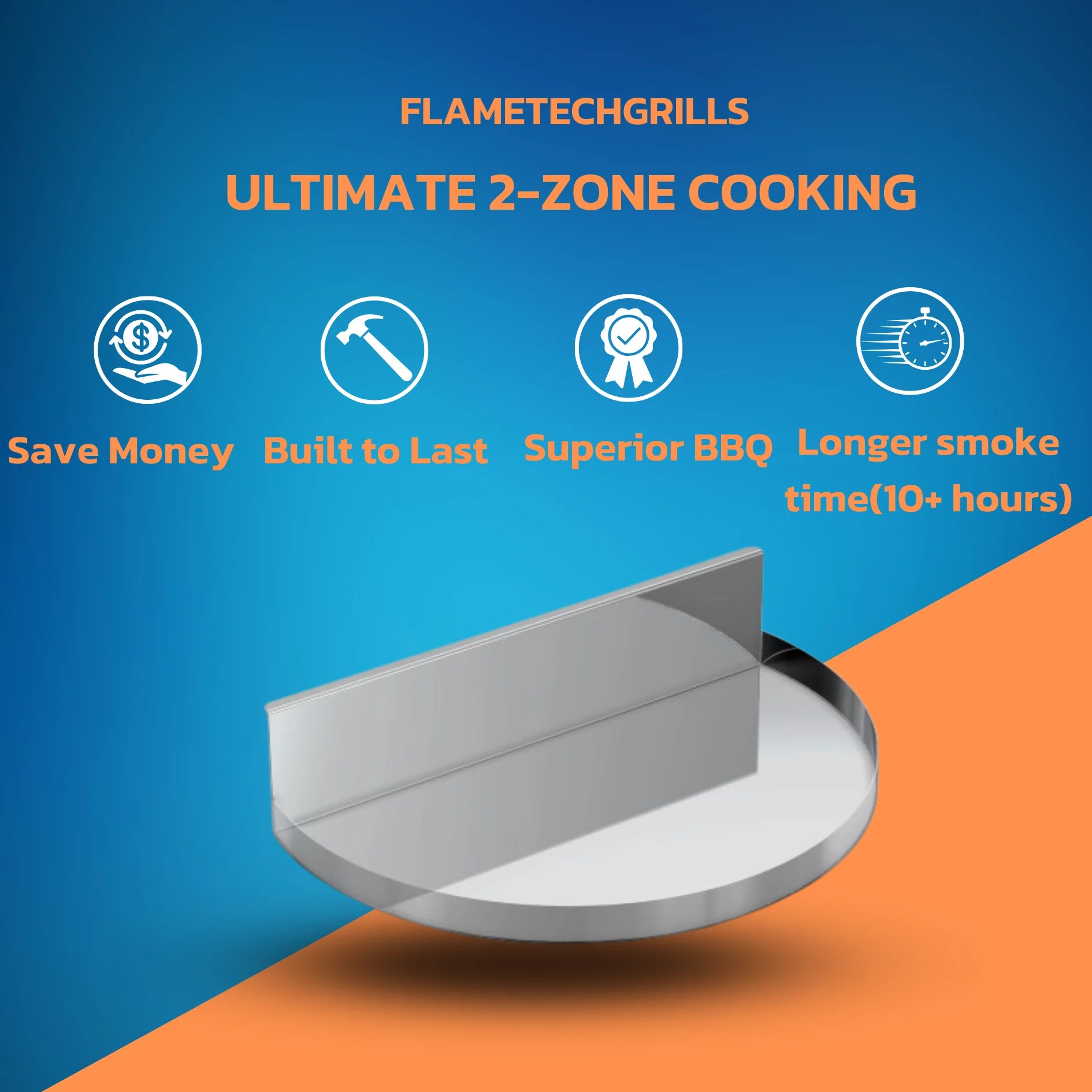 Charcoal Basket and Drip Tray for Weber Kettle 22" S16759