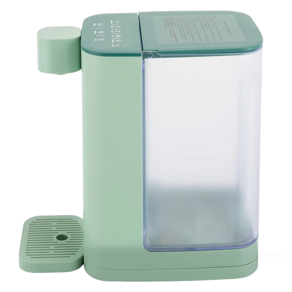 Green Instant Hot Water Dispenser Portable Countertop Electric Kettle 5 Temperature Adjustable 3L Water Tank J5616