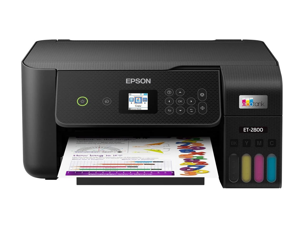 Black Wireless Color All-in-One Supertank Printer L203244