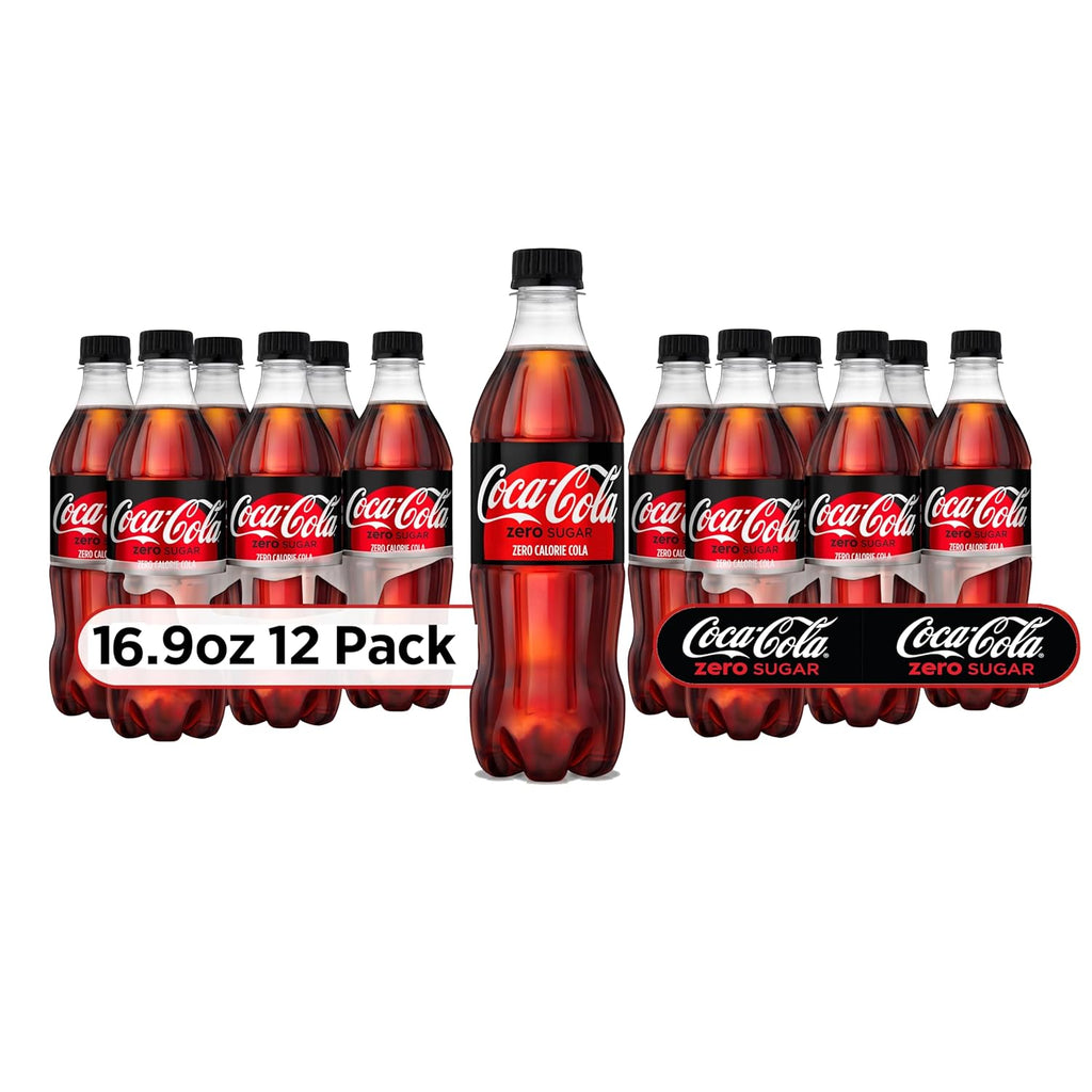 Coke Zero Sugar, 16.9 Ounce (Pack of 12) D283